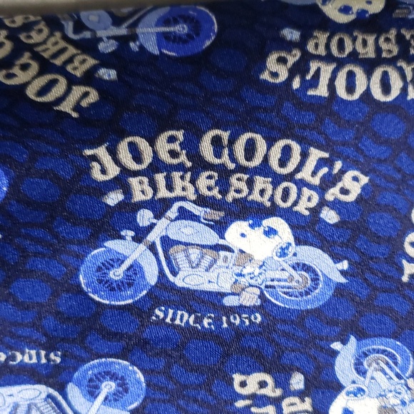 SNOOPY JOE COOLS BIKE SHOP CHARLES SHULTZ PEANUTS Mens Neck Tie - NEW - Picture 3 of 7